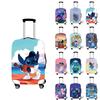Stitch Elastic Luggage Cover For Dustproof Travel Suitcase