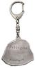 Pekingese, Pekinese, Peke - Silver-plated Key Ring with Dog, Handbag Decoration, Backpack Pendant by Art-Dog Brand