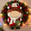 Christmas Costume Set 17cm Doll Outfit Santa Claus Clothes Santa Hat Dress Accessories Cute Dress Up Costume Set for Xmas Holiday Winter Gifts