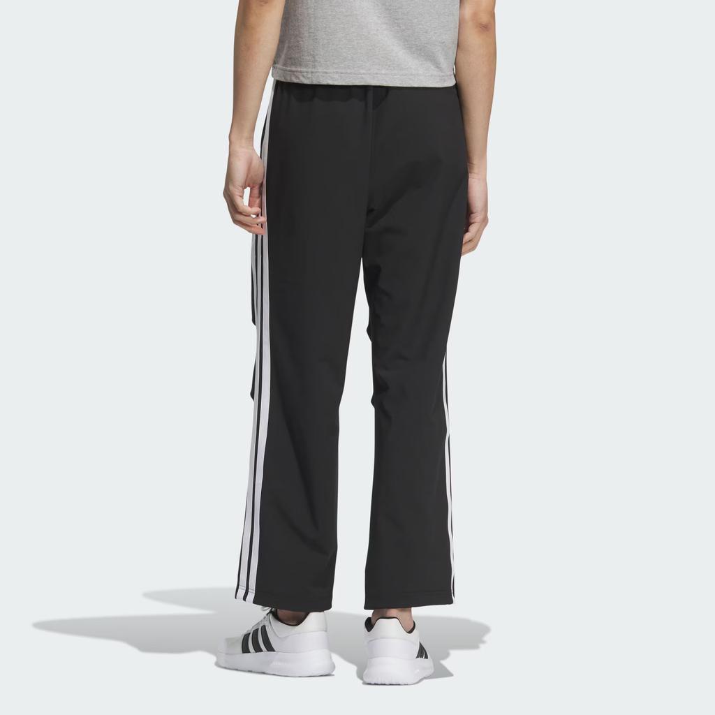 Adidas Woven Tracksuit Bottoms Comfortable Simple Casual Pants Men Bottoms Black White KC3906