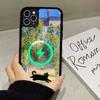 Lustige Katzen Van Gogh Magnetische Kabellose Handyhülle Für IPhone 17 16 15 14 13 12 11 Pro Max Plus Mag Handyhülle