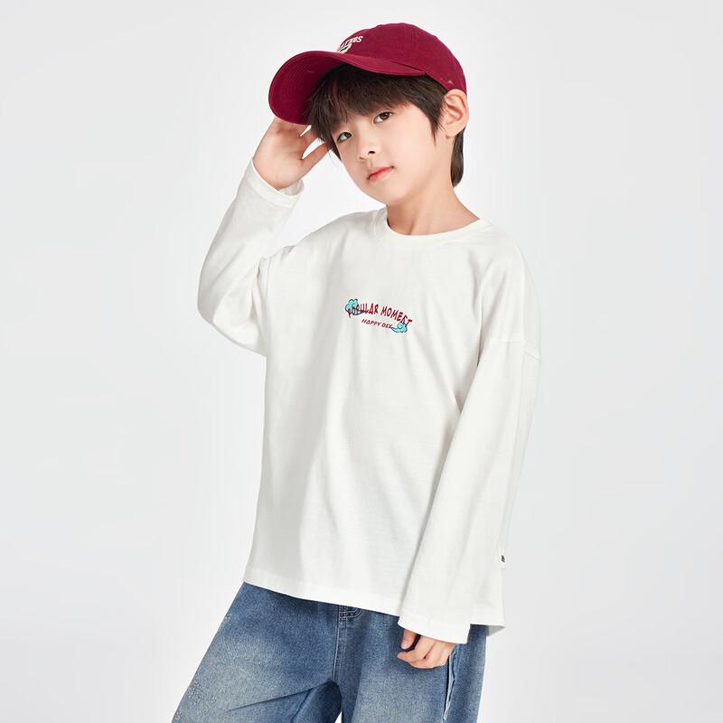 Boys' New Chinese Style Dragon Pattern Pure Cotton Long Sleeve T-shirt
