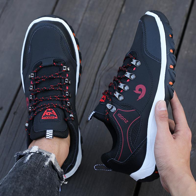 Summer Men'S Low Cut Single Shoes Fashionable Plus Size Men'S Shoes New Wear-Resistant Anti Slip Casual Sports Hiking Shoes