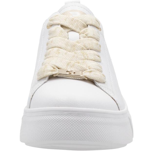 Women's Rieker W2602 White Ankle Boots