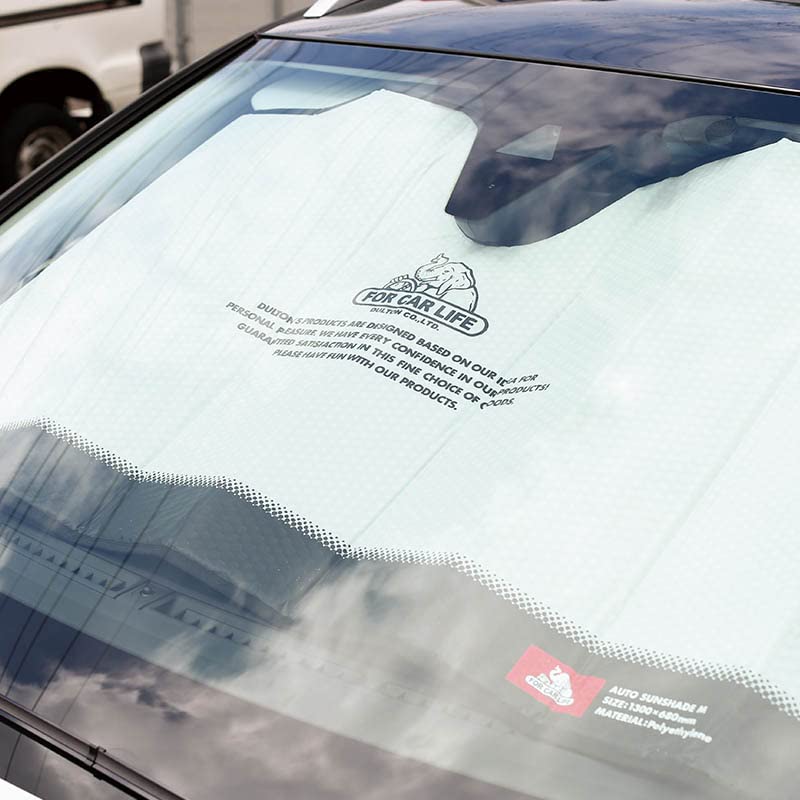 DULTON AUTO SUNSHADE Auto Sunshade M M/WHITE V21-0355M/WT
