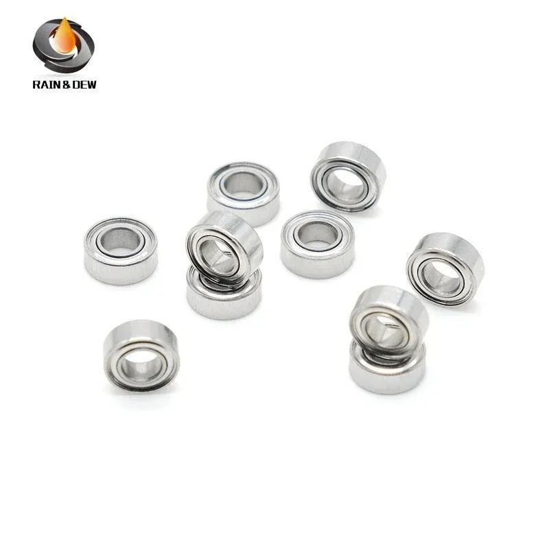 10 Stück SMR85W2 5x8x2 mm Edelstahl-Kugellager ABEC-7