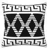Black - and - White Geometric Pillow Covers, Modern Minimalist StyleLiving Room Sofa Cushion Cover,  Bedroom Room Decoration