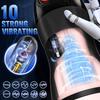 Automatic Male Sucking Mastubator Vibration Heating Sound Masturbation Cup Pocket Pussy Real Vagina Adult Sex Toys for Men