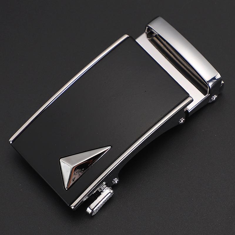 Accessoire de boucle de ceinture automatique en alliage 3,5 cm pour homme