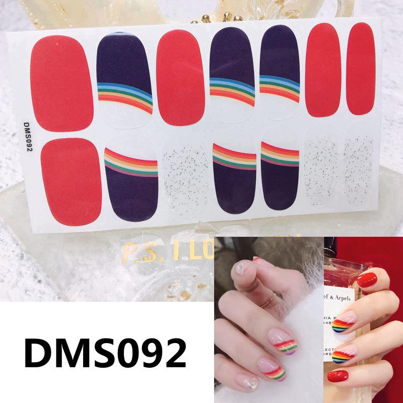 New Adorable Cartoon Expression Nail Stickers - Fun, Cute, No-Bake Design