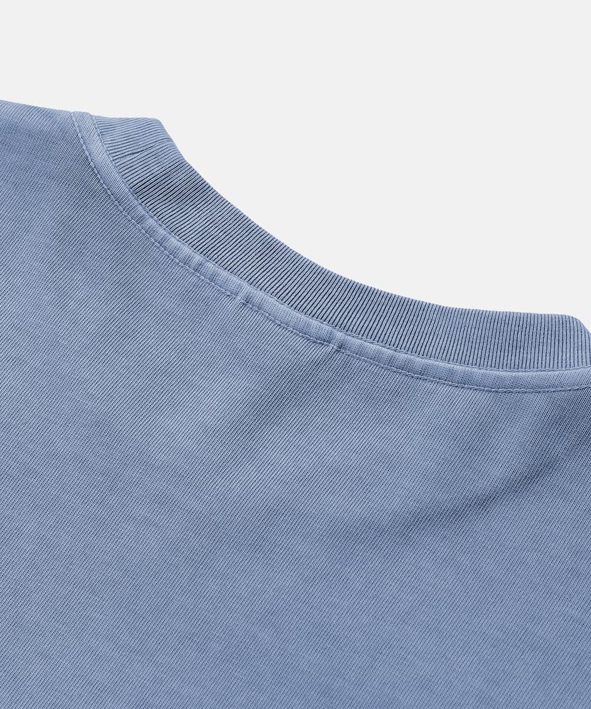 MOIF [Ss26] Garment Dyed H/S Tee / Dyed Sky Blue