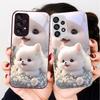 Süßes Haustier Süßer Welpe Hund Für Samsung Galaxy S24 Plus S20 21 FE S23 Ultra S8 9 A70 72 73 50 51 52 53 Gehärtetes Glas Handyhülle