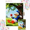 Donald Duck Diamond Art Painting Kit 5D Handmade Diy Diamond Painting, Home Wall Decoration