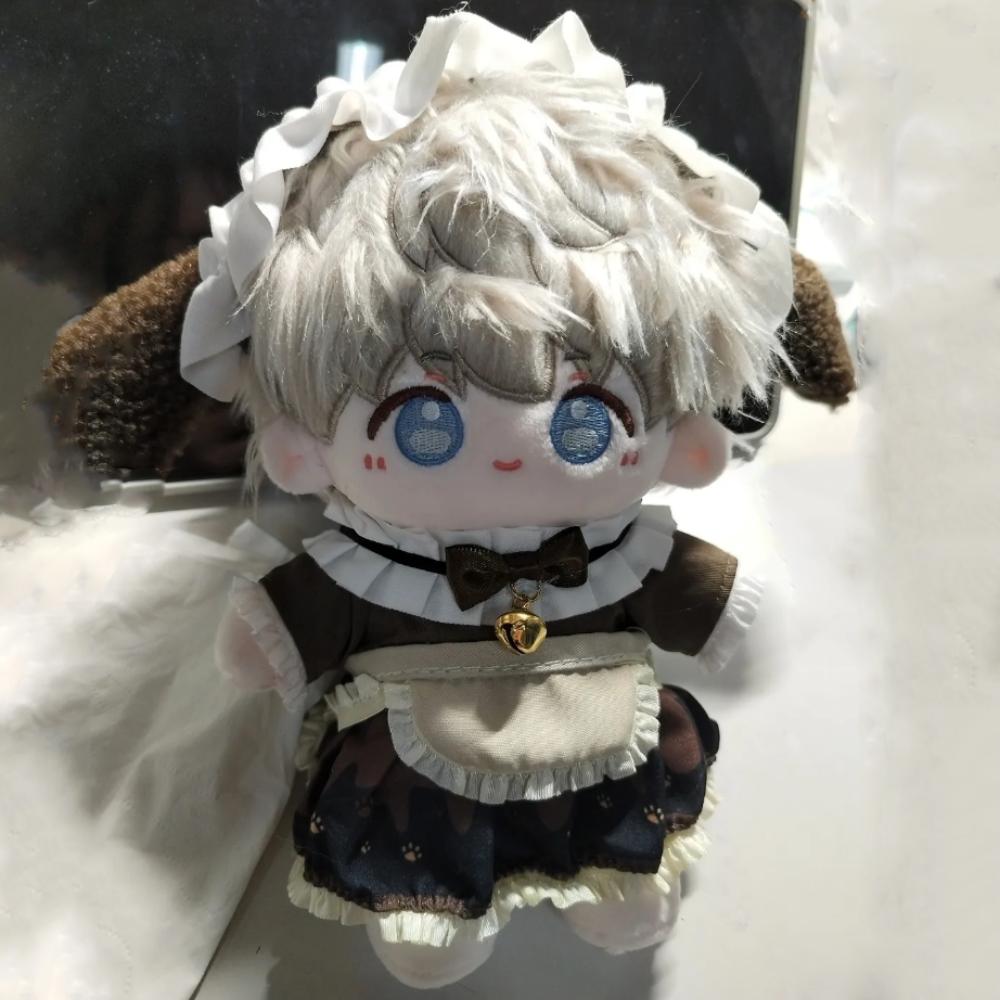 1 set Lolita Dress Cotton Doll's Clothes Cat Paw Plush Doll Clothes  Children's Gift