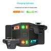 HBS-2849 4 in 1 Charging Station for Nintendo Switch 2 Joy-Pad Charging Dock with RGB Lighting / Magnetic Attachment / Indicator Lights