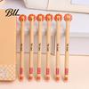 Soft Rubber Grip Pen 20Pcs Cartoon Animal Erasable Gel Pens for Kids 0.7mm Cute Cap Design Smooth Writing Stationery Easy Erase Fun School Supplies