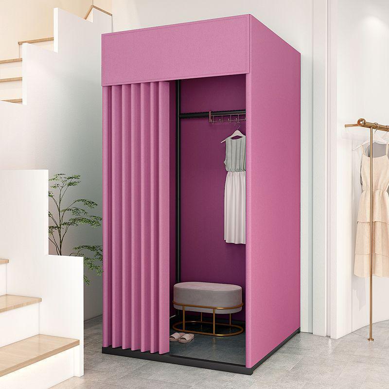 Portable Foldable Floor-Standing Changing Room for Clothing Stores