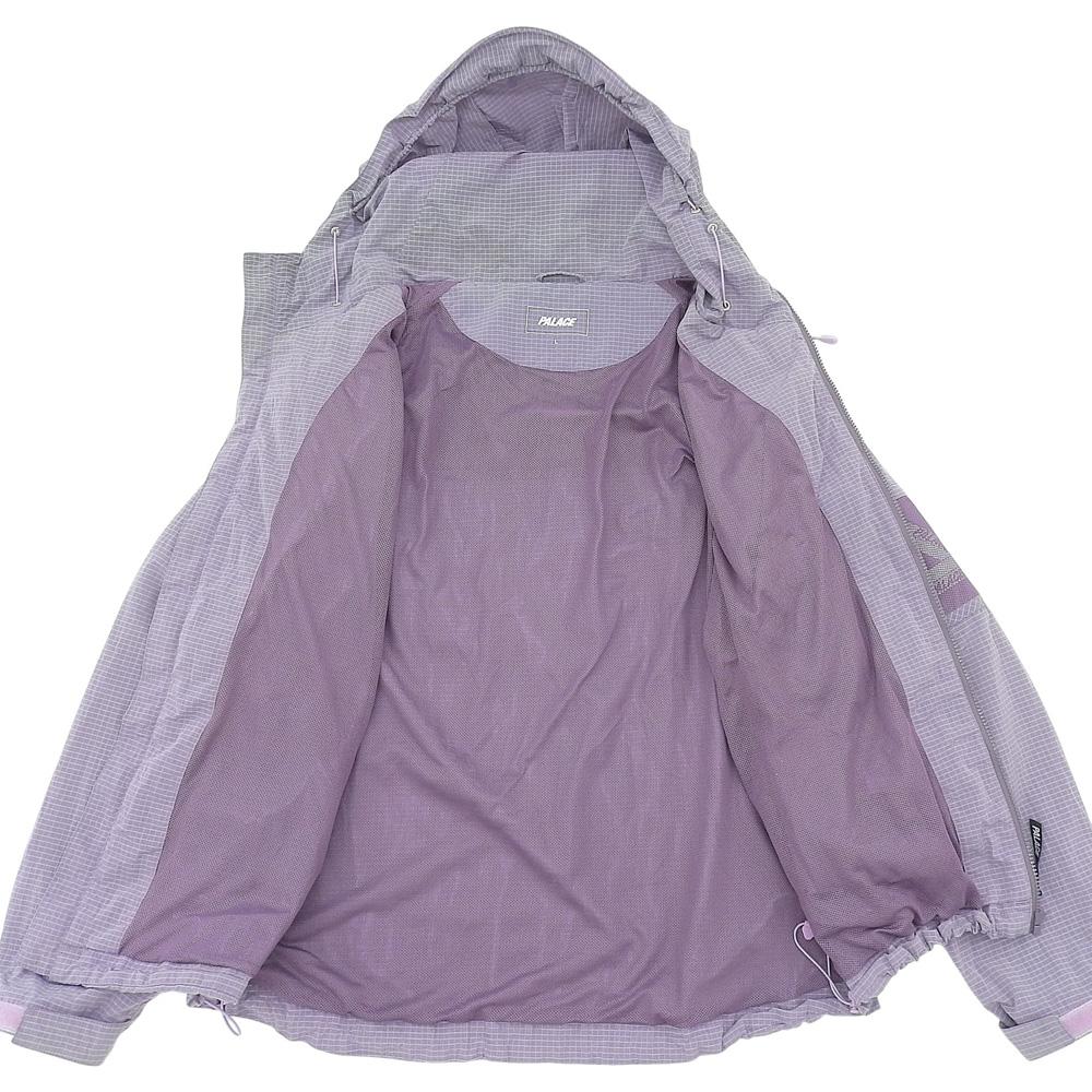 PALACE  CRIPSTOP GRID JACKET Men's Purple L Jacket L purpleUsed