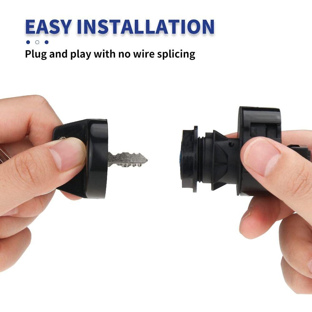 1 buc. Cheie de contact neagră 4012165, comutator 4010390, comutator cu cheie de contact pentru Sportsman 400 500 600 700 800