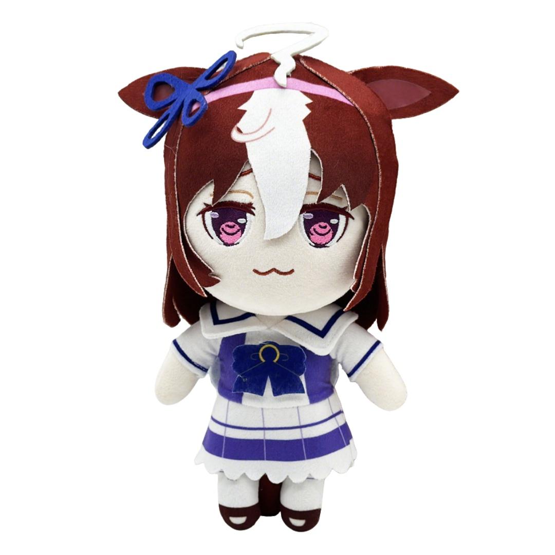 Kawaii Uma Musume Pluche Speelgoed Pretty Derby Anime Karakters Agnes Tachyon Oguri Cap Matikanetannhauser Pluche Kerst Verjaardagscadeau