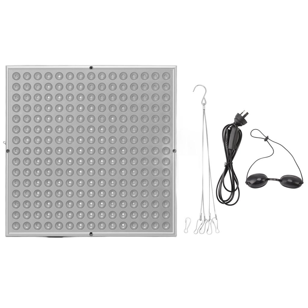 Lampa do opalania twarzy i ciała 460nm Pełna niebieska 225 diod LED Urządzenie do terapii opalającej z okularami 15W 100?240 V AU