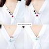 Korean Minimalist Women's Pearl Brooch - Versatile Jewelry Pin for Clothing