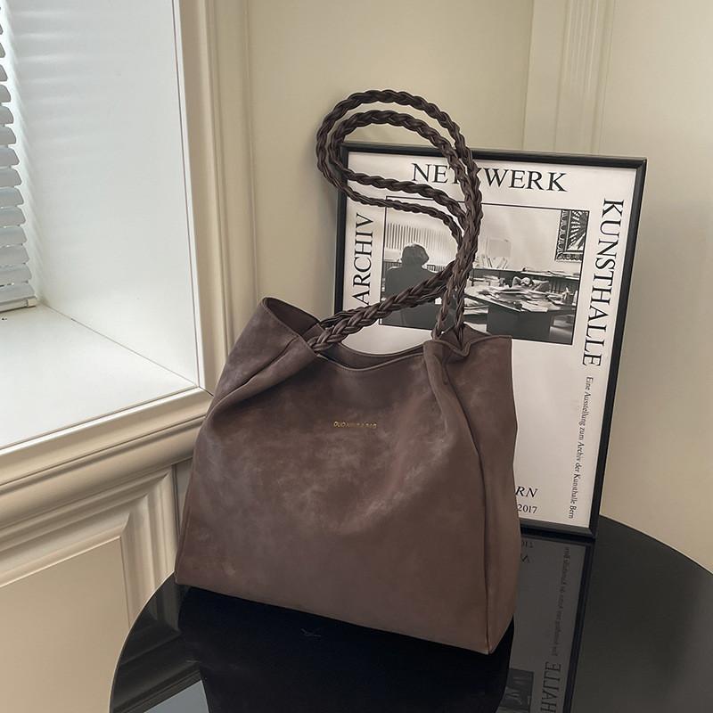 Fashionable Street Style Bag With Double Shoulder Straps And Top Zipper For School