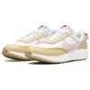 Nike  Waffle Debut Sesame Atmosphere Women Sneakers Tan White Gym-Red DV0764-100
