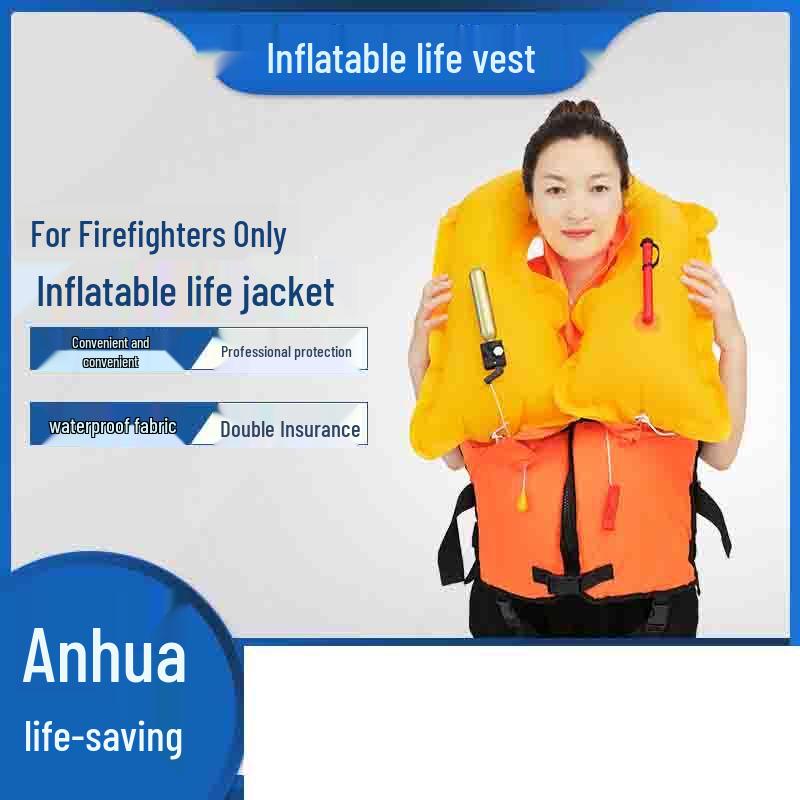 Miling Firefighting Inflatable Life Vest One Size