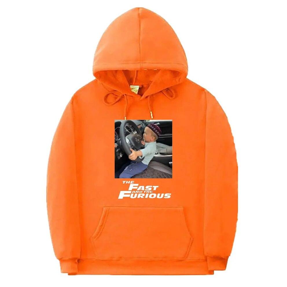 Hasbulla Fighting Meme Hoodies Mini Khabib Blogger Print Unisex Women Hoodie Hooded Sweatshirts Pullovers Unisex Tracksuit Clothing