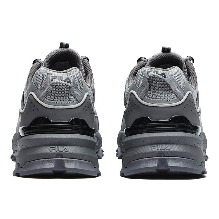 FILA Trek 1S Fabric Outdoor Trendy Retro Low-Top Lifestyle Shoes Men sneaker Gray F12M242119FDQ