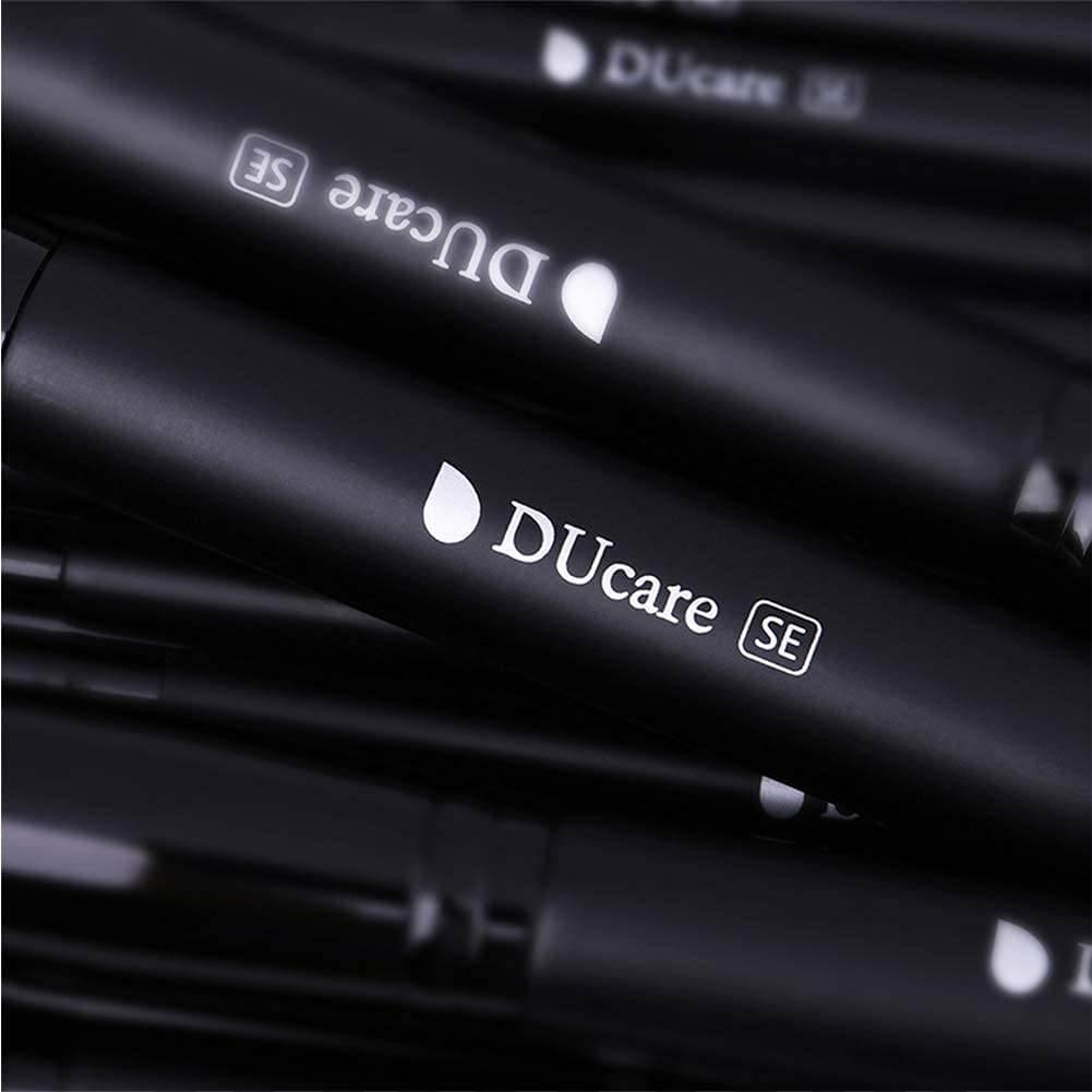 DUcare Makeup Brushes 15Pcs Synthetic Kabuki Makeup Brush Set, Professional Foundation Concealers Powder Blush Blending Face Eye Shadows Brush Sets