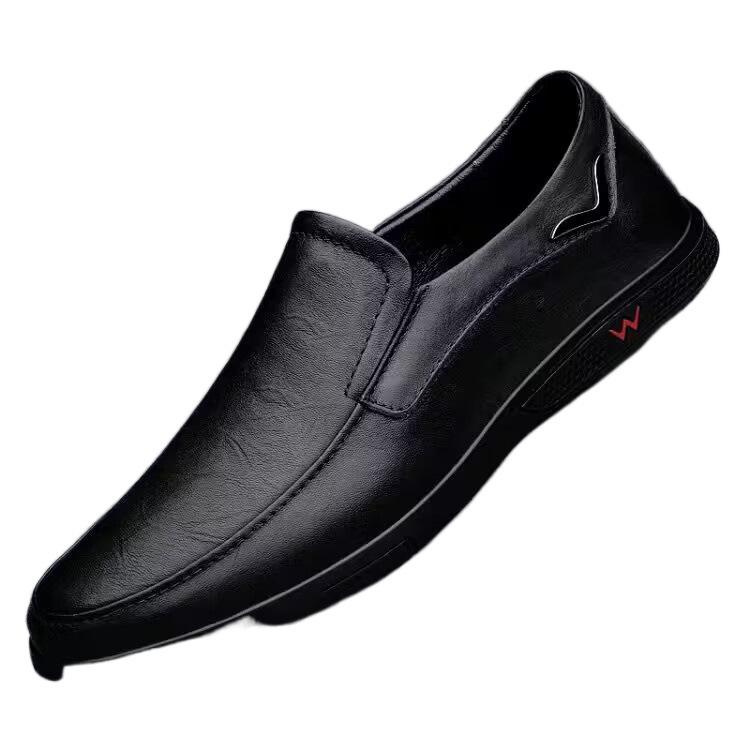 Scarpe casual in pelle per raccogliere perdite pelle morbida suole morbide Scarpe Doudou coprono i piedi