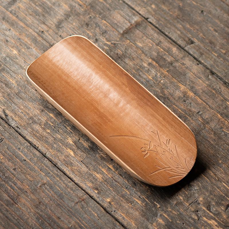 Janpanese Style Tea Scoops Vintage Handmade Bamboo Tools Kung Fu Tea Ceremony Utensils Tea Spoon Teaware Accessories 2025 New