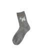 Ladies Spring and Summer Cute Cartoon Bow Boneless Middle Tube Pile Socks