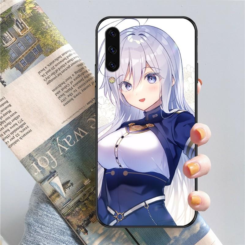 Roztomilý 86 Eighty Six Lena Kryt na telefon Pro Samsung Note 9 10 20 Plus Pro Ultra J6 J5 J7 J8 Měkký Černý Kryt na telefon