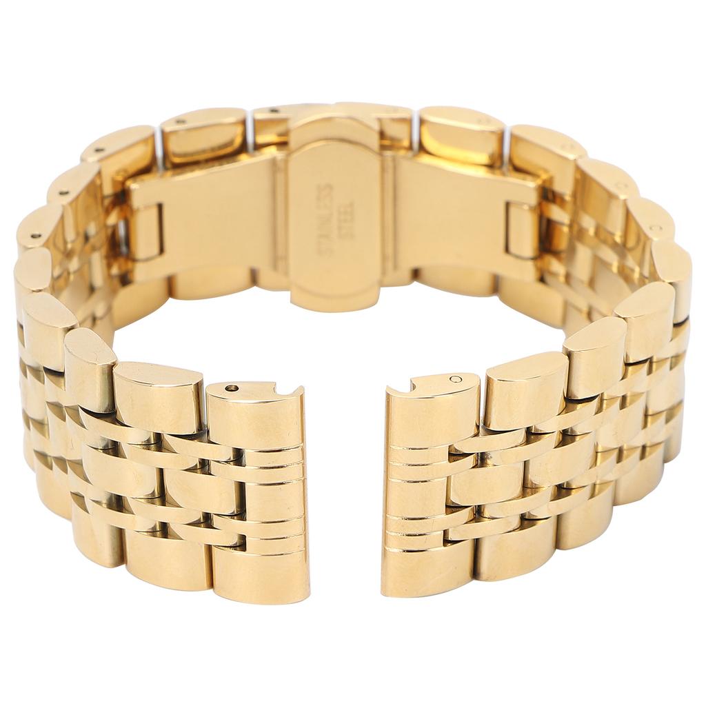 Exquisite Stylish Watch Strap Stainless Steel Replacement Watch Band Parts Accessory22mm   0.87in