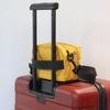 Black Waterproof Multifunctional Travel Passport Chest Bag - Portable, Large Capacity Crossbody Stroller Bag