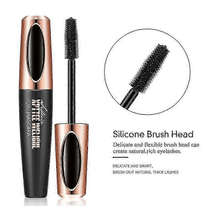 Mascara,4d Mascara Black,Waterproof Mascara