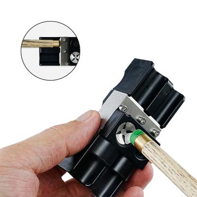 9-In-1 Billiard Cue Tip Universal Repair Device Pool Cue Tip Grinding Fixed Replacement Tool Billiard Supplies Accessories