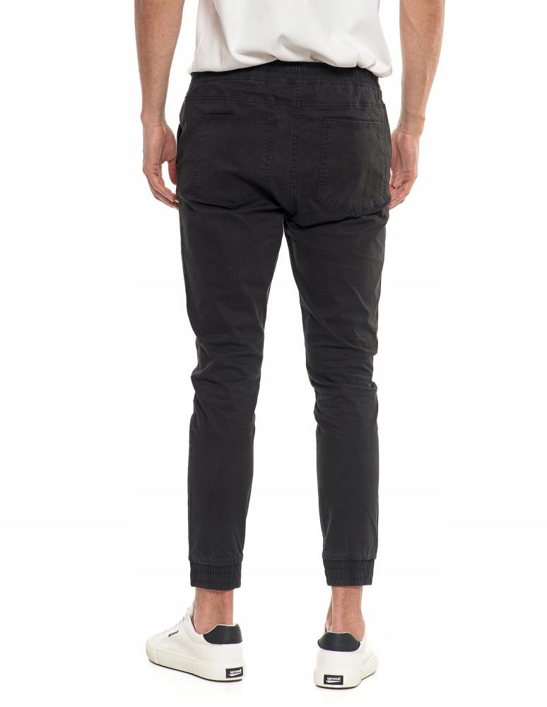 Men's Cotton Sweatpants Classic Joggers with Pockets MORAJ 32 Black