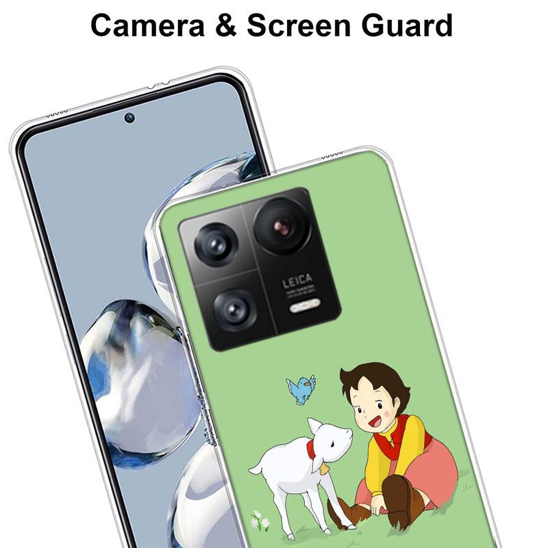 Heidi Cartoon Phone Case For Xiaomi Poco F7 Ultra X7 X6 M8 M7 M6 M4 M3 Pro X4 Mi 15 15T 14 14T 12T 12S 10T Pro 12 11 Lite Cover