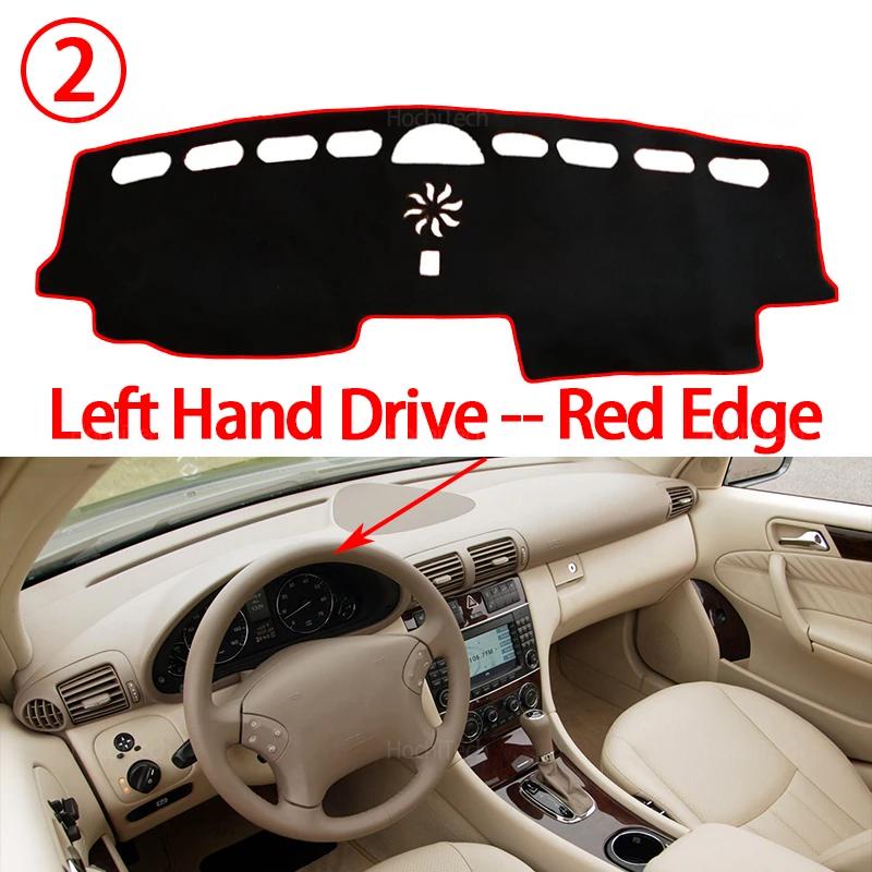 For Mercedes Benz C Class W203 Sedan 2001-2007 Anti-Slip Mat Dashboard Cover Pad Sunshade Dashmat Carpet Car Accessorie