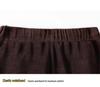Gonna a pieghe A-line elastica con velluto interno, Autunno/Inverno 2025
