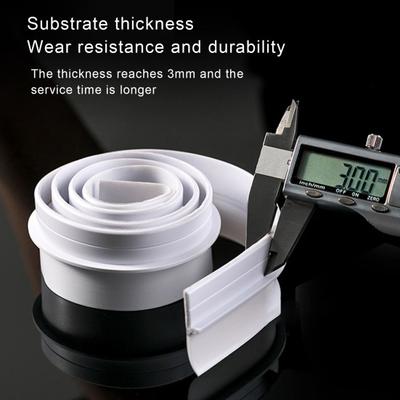 Guarnizione inferiore porta resistente all'usura buona flessibilità 3 mm di spessore adesivo in PVC guarnizione porta