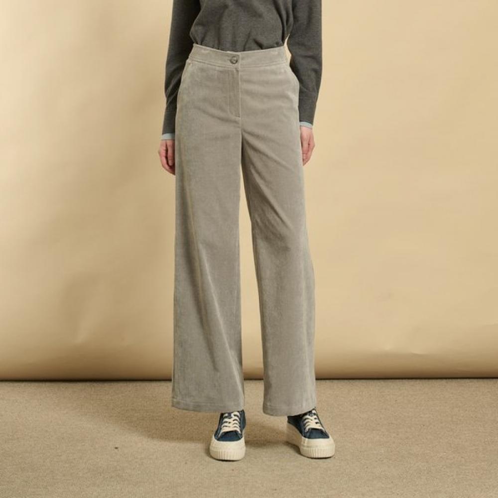 Bcbg Back Banding Corduroy Pants B6s1p310 Light gray (15)/55