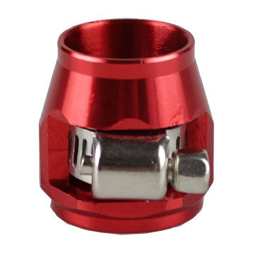 1pc Oil Finisher Clamps AN4 Fitting Fuel Pipe Clip Oil Water Tube Mesh Hose Clamps Connection Fittings