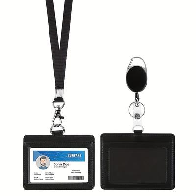 Doctors Badge Holder Θήκη κάρτας πραγματικής εργασίας με πιστωτική κάρτα Σχολικής Τράπεζας Lanyard Office