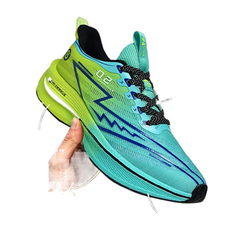 Red/Rabbit 7Pro Carbon Board Racing Running Shoes Men's Mesh Zhijing 2 Breathable Casual Shoes 6Pro Sneakers Marathon