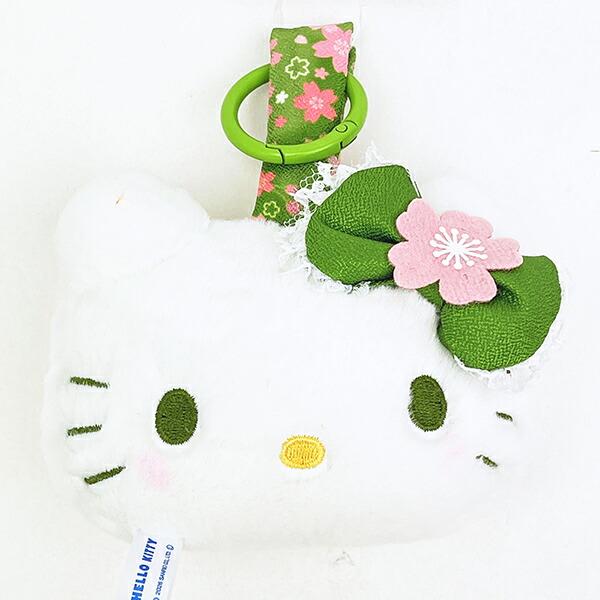 Sanrio Hello Kitty Matcha Kimono Face Tag Mascot